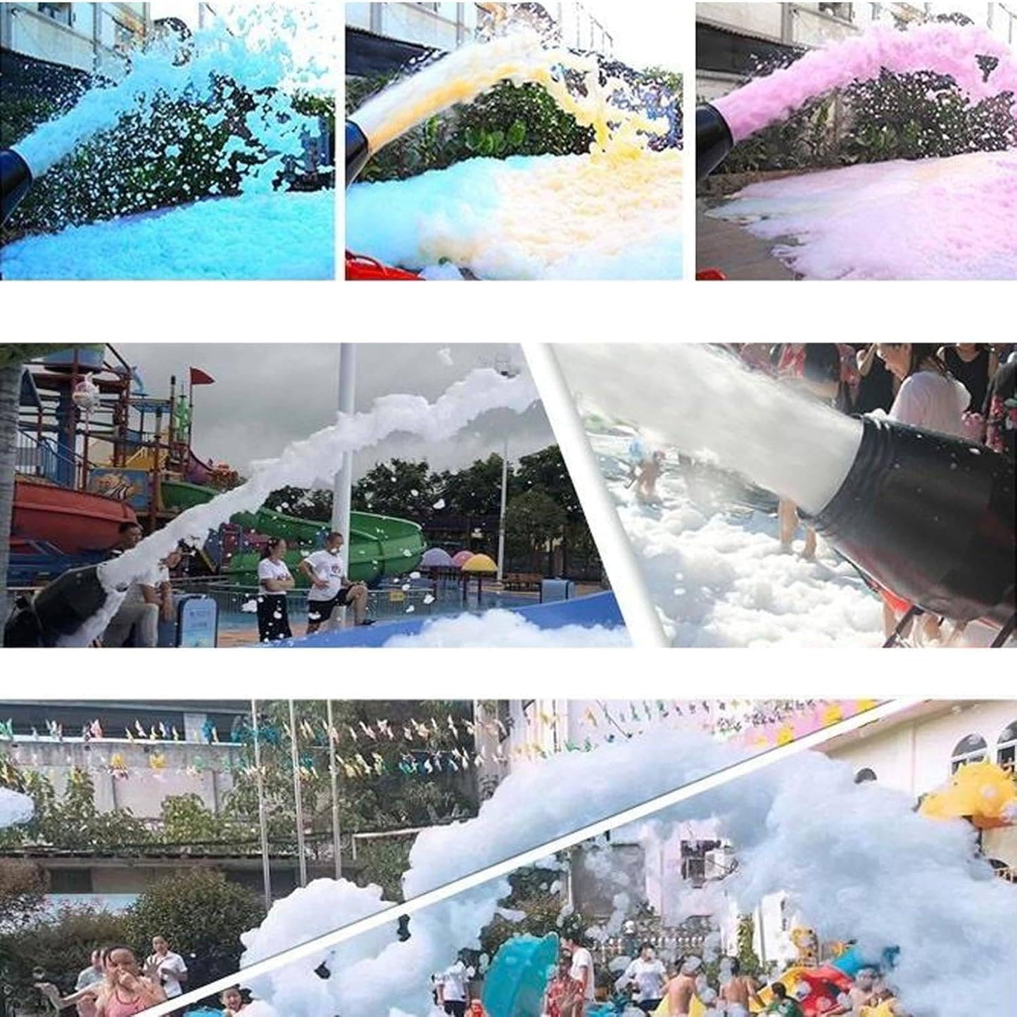 BEESOM Schaummaschine 3000 W – Schaumparty für Garten & Pool