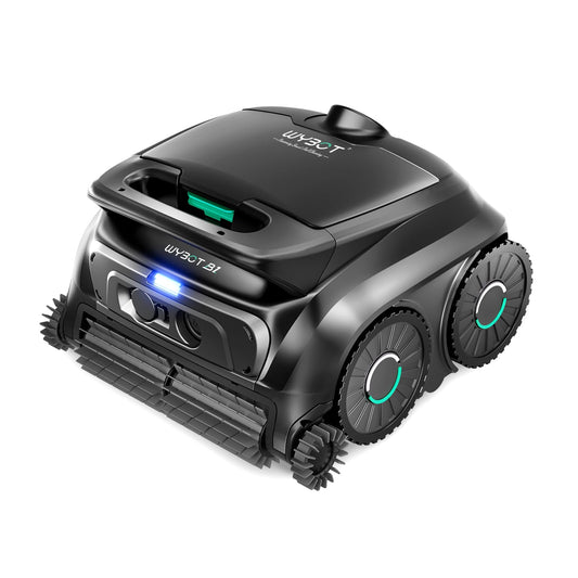 WYBOT B1 Akku-Poolroboter | App-Steuerung | Schwarz-Grün