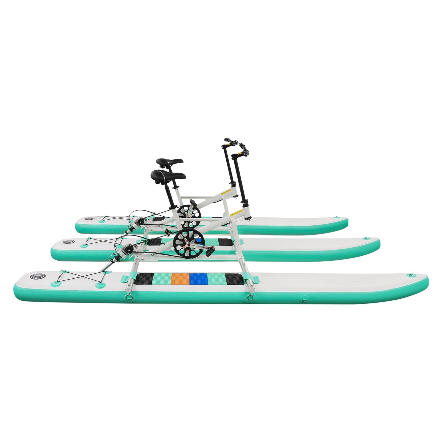 Aufblasbares Tretboot für 2 Personen – 180 kg, für Seen & Flüsse