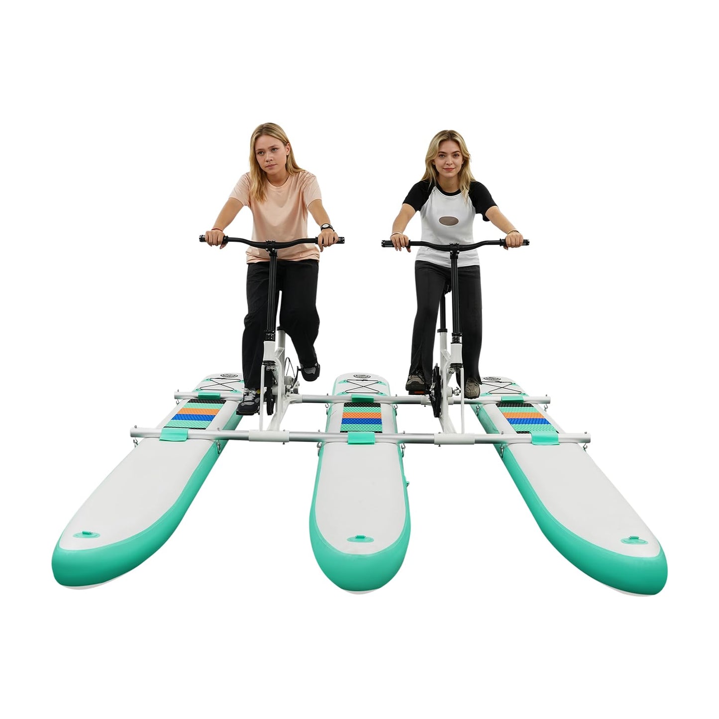 Aufblasbares Tretboot für 2 Personen – 180 kg, für Seen & Flüsse
