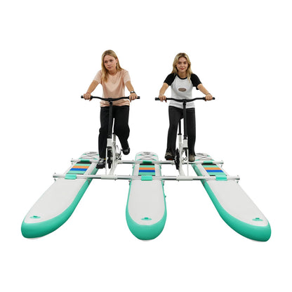 Aufblasbares Tretboot für 2 Personen – 180 kg, für Seen & Flüsse