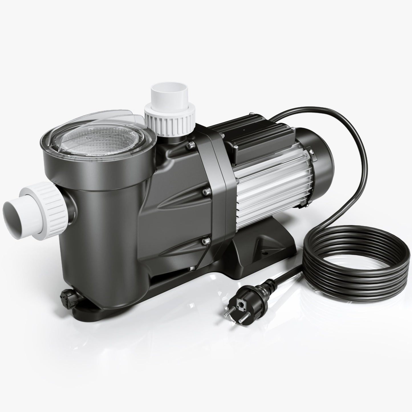 WilTec Poolpumpe 19.200 l/h 750W Filterpumpe Umwälzpumpe