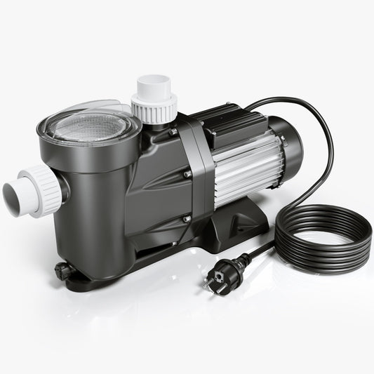 WilTec Poolpumpe 19.200 l/h 750W Filterpumpe Umwälzpumpe