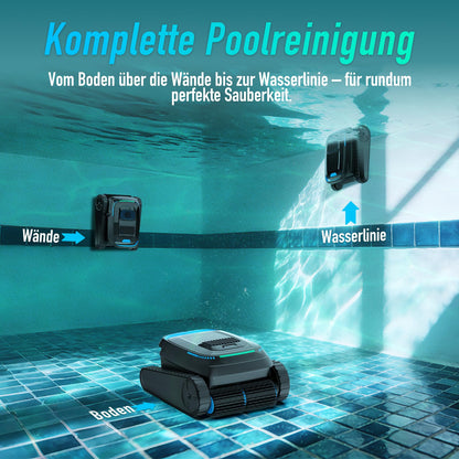 BOTLIFE PC10 Poolroboter Boden & Wand, 18927 LPH, bis 170 m²