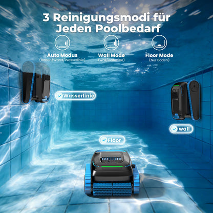 BOTLIFE PC20 Poolroboter Akku – Boden, Wand & APP, 18927 LPH