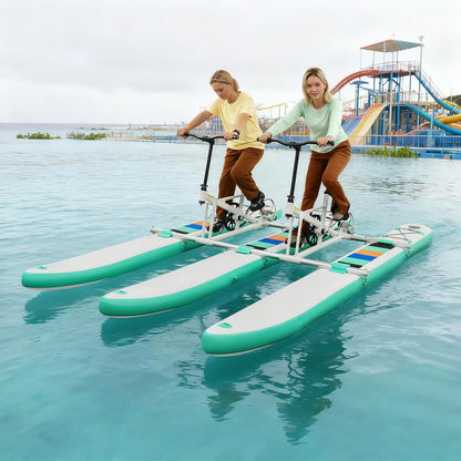 Aufblasbares Tretboot für 2 Personen – 180 kg, für Seen & Flüsse