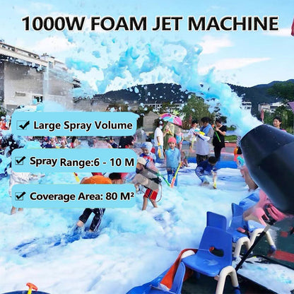 BEESOM Schaummaschine 3000 W – Schaumparty für Garten & Pool