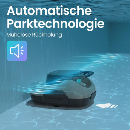 AIPER Scuba SE Poolroboter Akku – 90 Min, Selbsteinparkfunktion