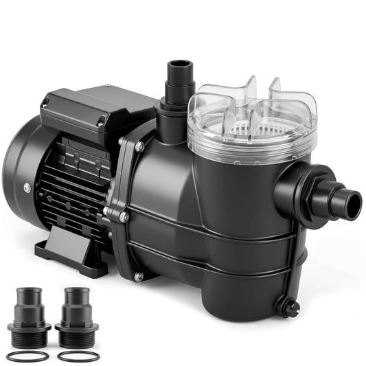 Monzana Filterpumpe 9.960 l/h mit Vorfilter – Poolpumpe