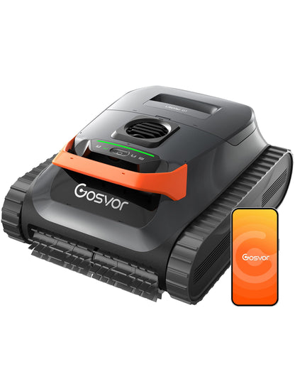 Gosvor LiteVac G1 Poolroboter Akku – 4-in-1, 200 Min, bis 200 m²