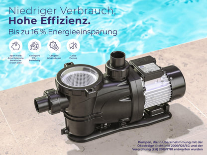 Gre PP102 Sandfilteranlage 900 W, 20 m³/h, für Pools bis 100 m³