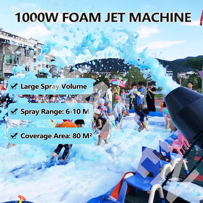FJYAWEN Schaummaschine 1000 W mit Stativ – Schaumkanone