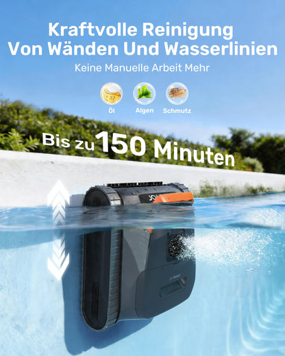 Gosvor LiteVac G1 Poolroboter Akku – 4-in-1, 200 Min, bis 200 m²