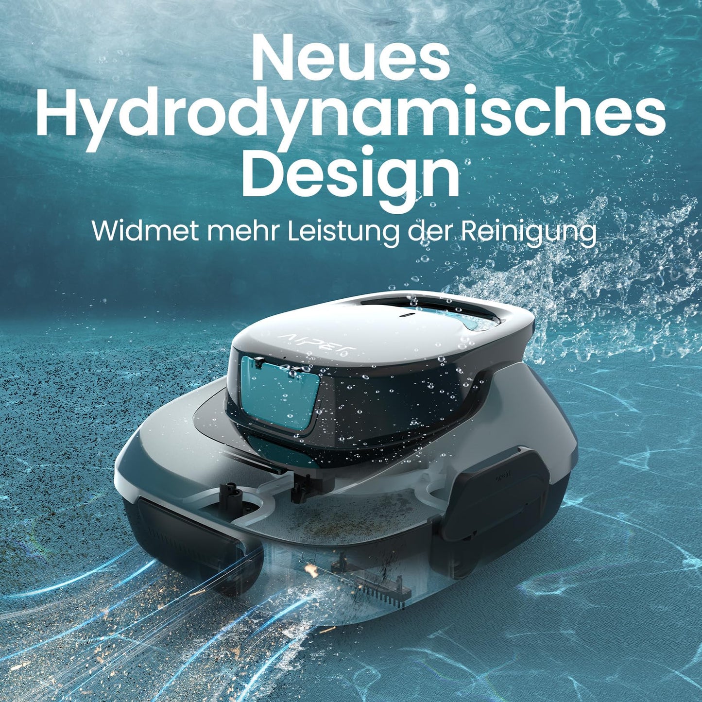 AIPER Scuba SE Poolroboter Akku – 90 Min, Selbsteinparkfunktion