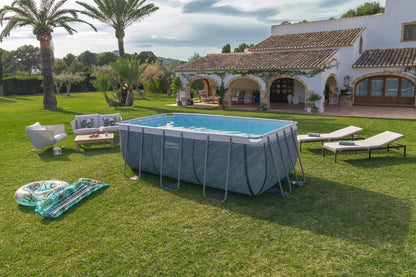 Bestway Rechteckiges Pool-Set 4,12 x 2,01 x 1,22 m