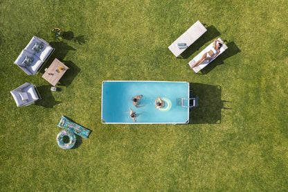 Bestway Rechteckiges Pool-Set 4,12 x 2,01 x 1,22 m