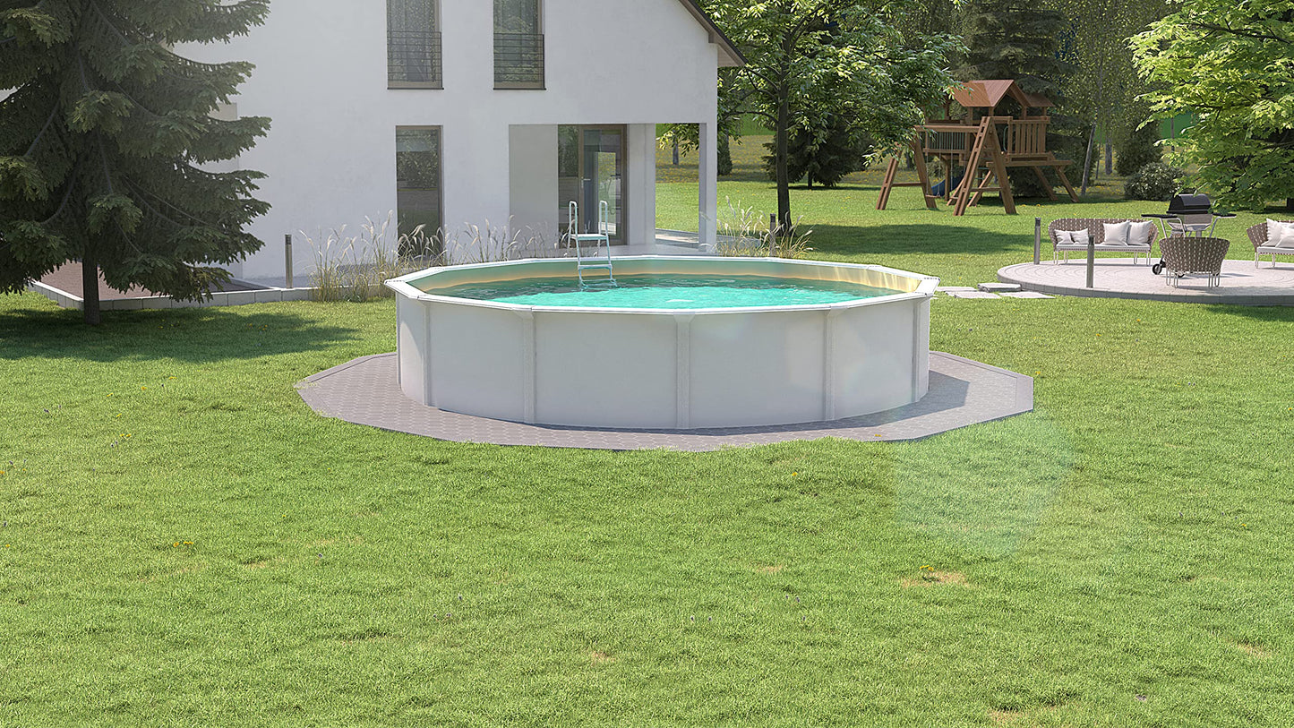 Steinbach Stahlwandpool Nuovo de Luxe II Ø 360x120cm 11.000L